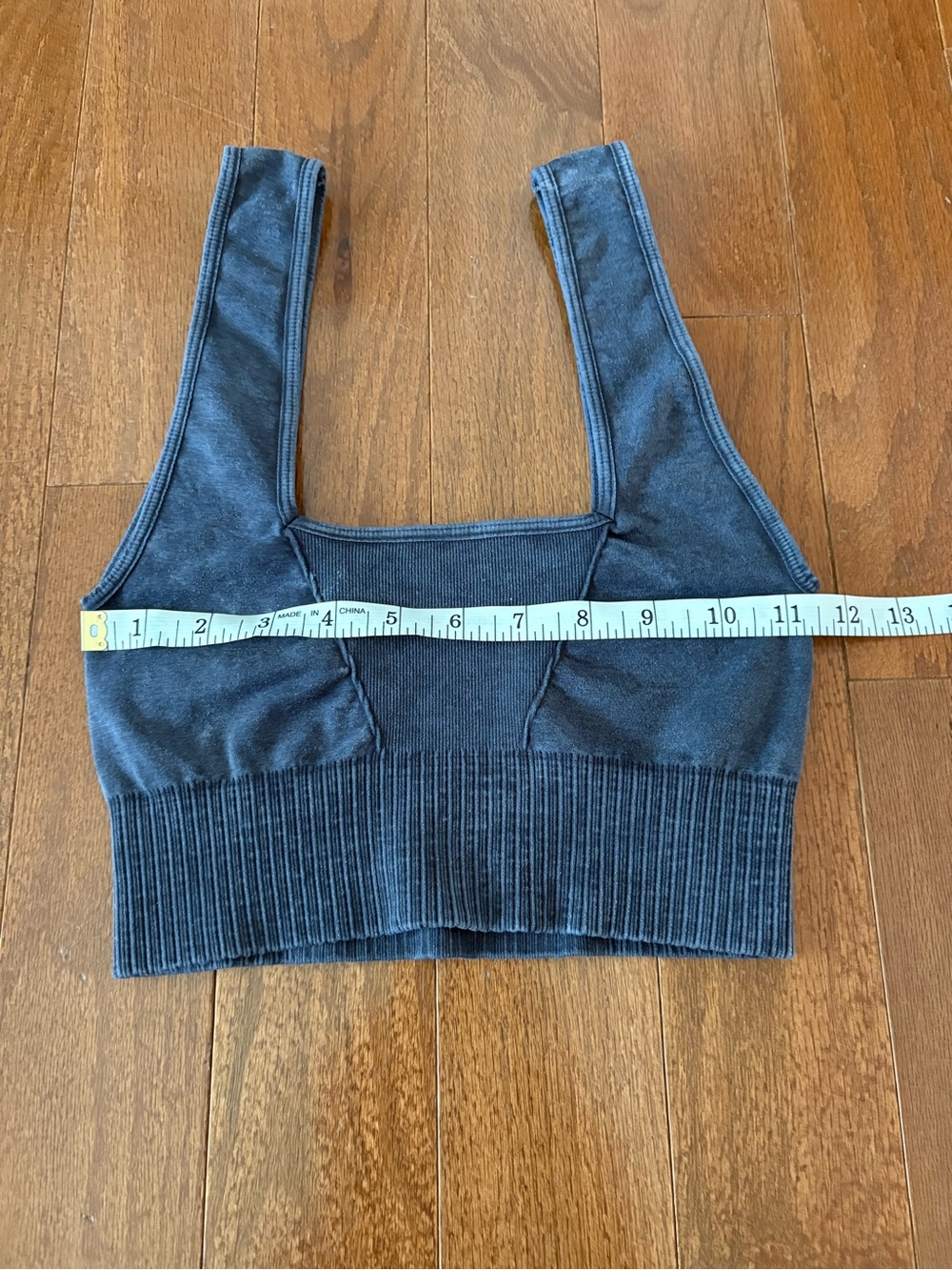 FREE PEOPLE Good Karma Square Neck Bra Crop Top XS/S - Picture 7 of 11